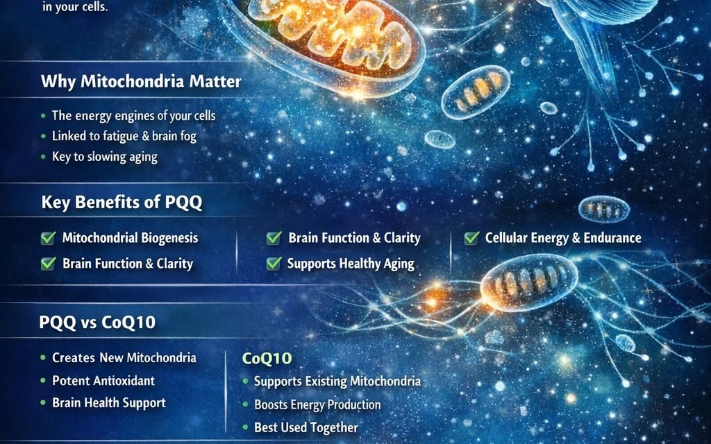 PQQ (Pyrroloquinoline Quinone): A Complete Guide to Benefits, Dosage, and Longevity